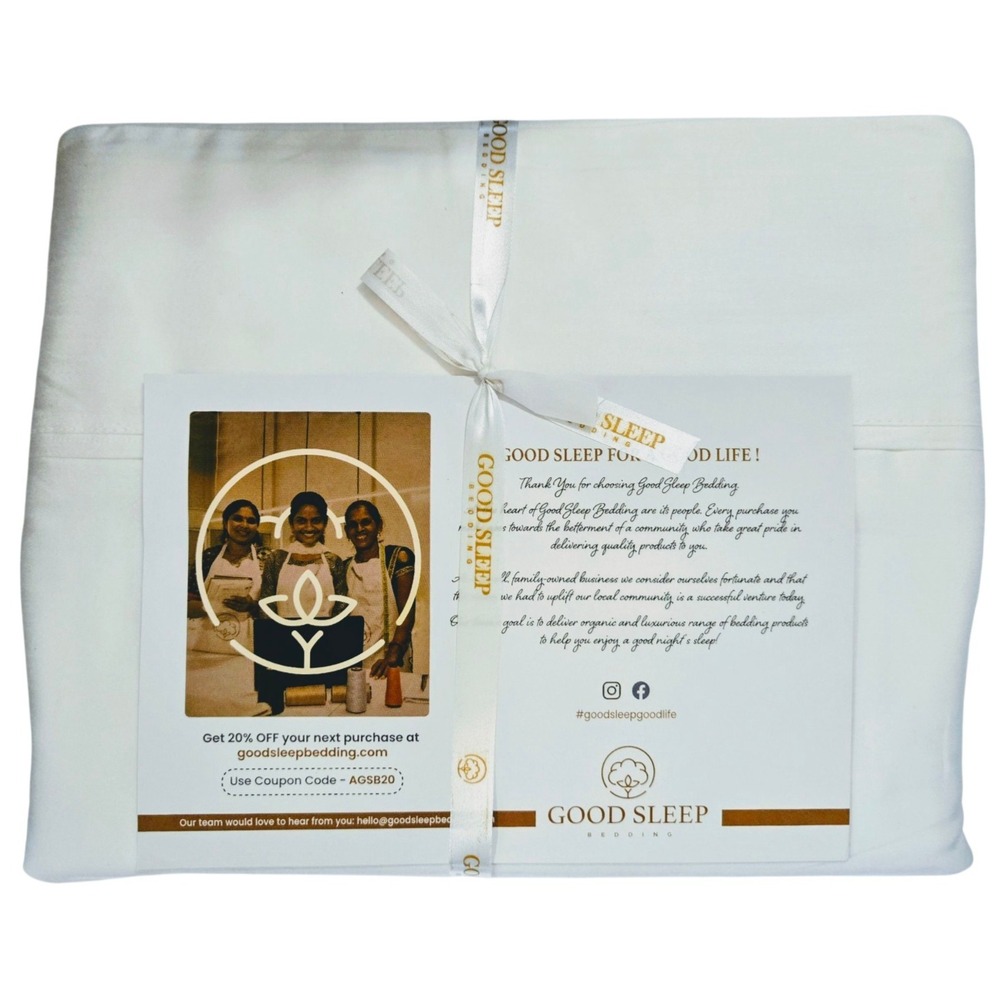 Good Sleep 1000 Thread Count KING Sheet Set Egyptian Cotton 4‎ Piece 16" Cooling